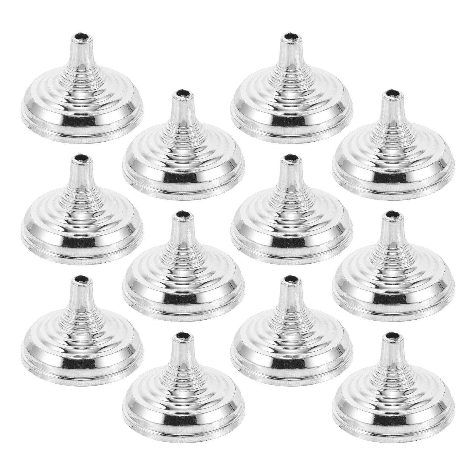 Office Furniture Ideas - 12Pcs Silver Mini Desk Flag Stand