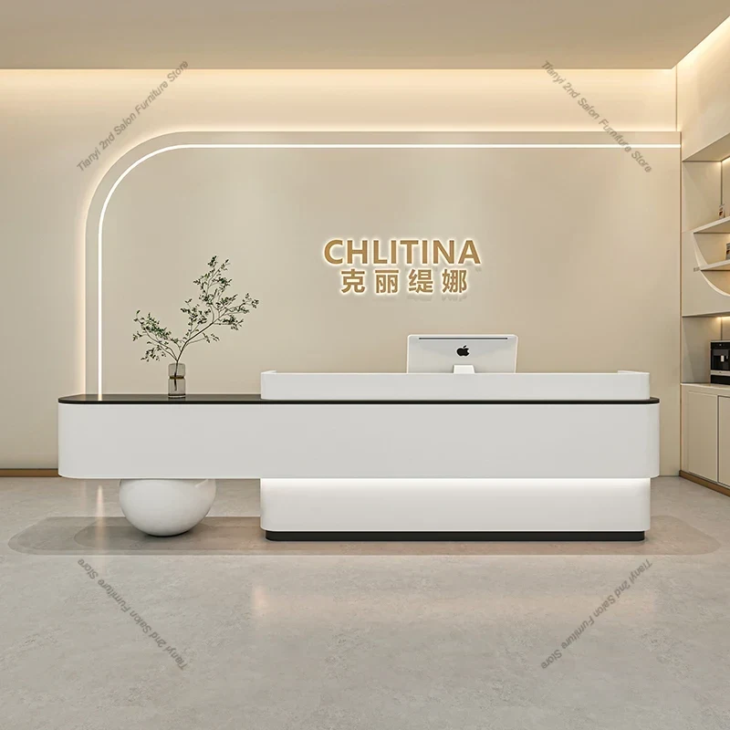 Office Furniture Store - Modern simple reception desks of places
