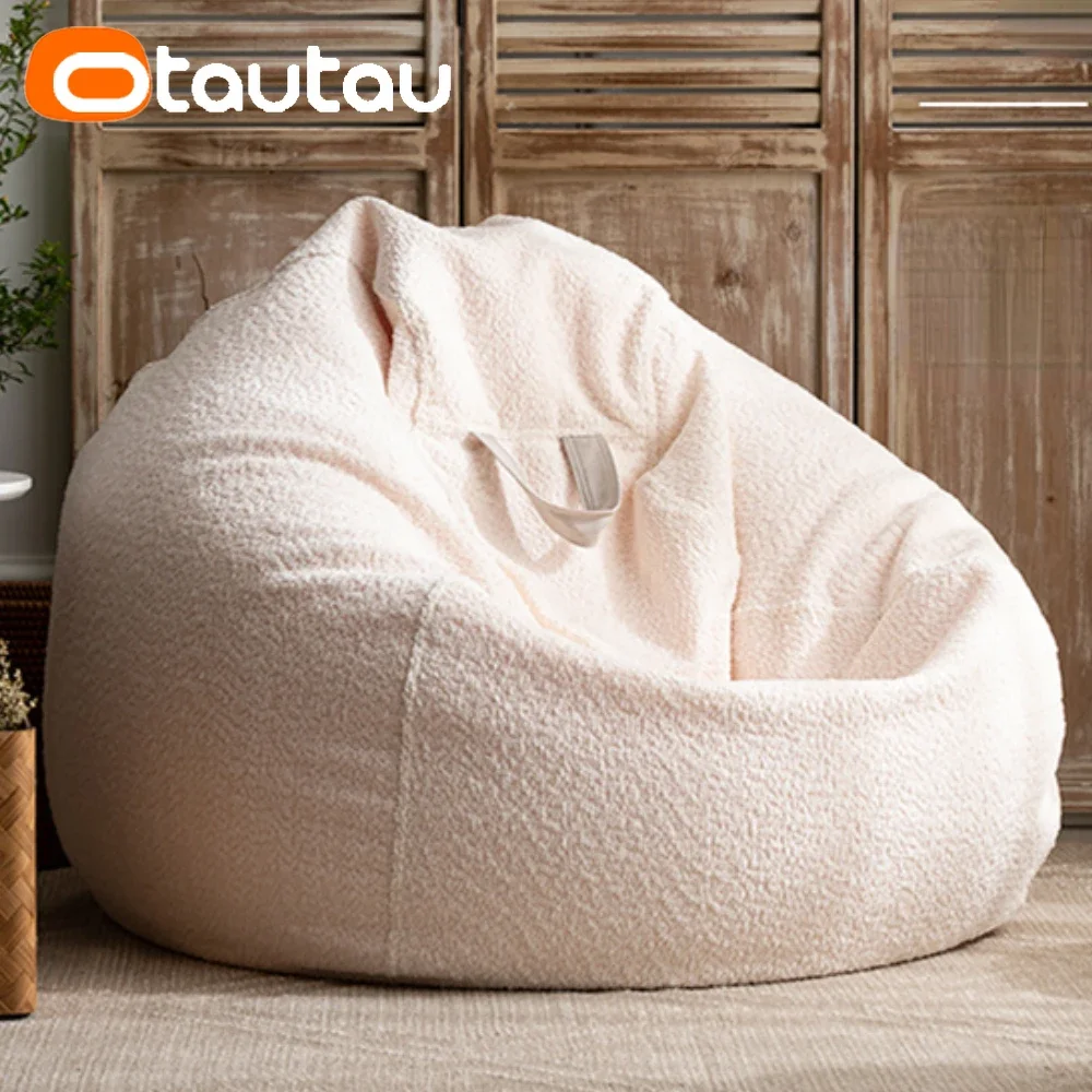 Office Furniture Ideas - OTAUTAU Thick Soft Chenille Vevet Bean