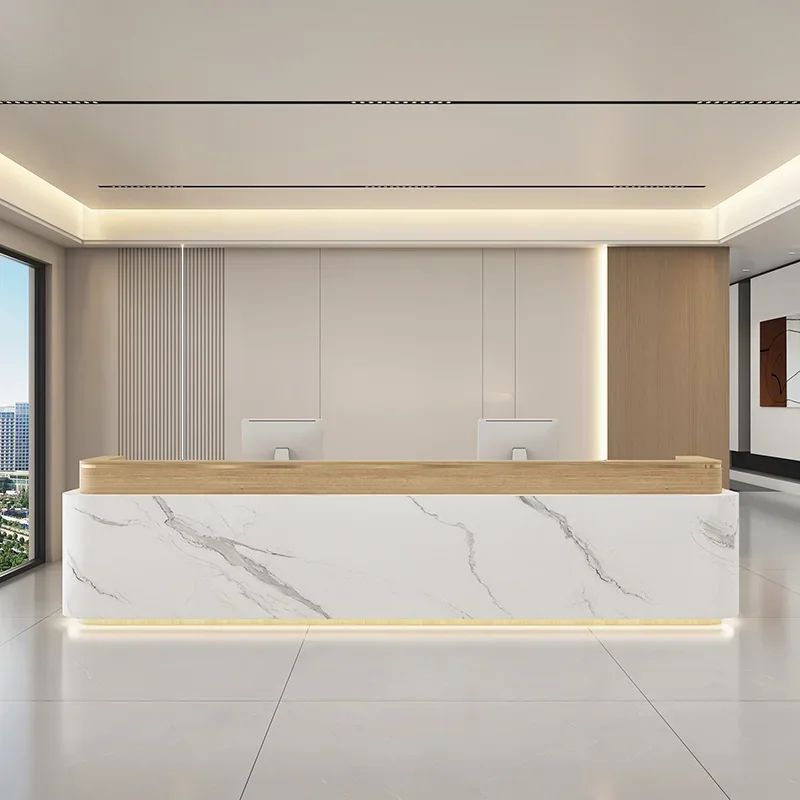 Office Furniture Store - Italian Style Modern Reception Desks Beauty