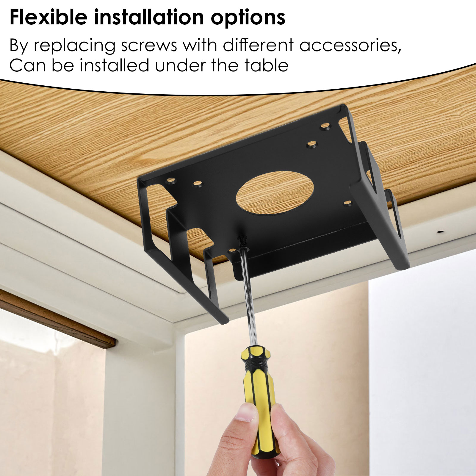 Under Desk Monitor Holder Carb - огляд і ціна Wall Mounted Desk Fold