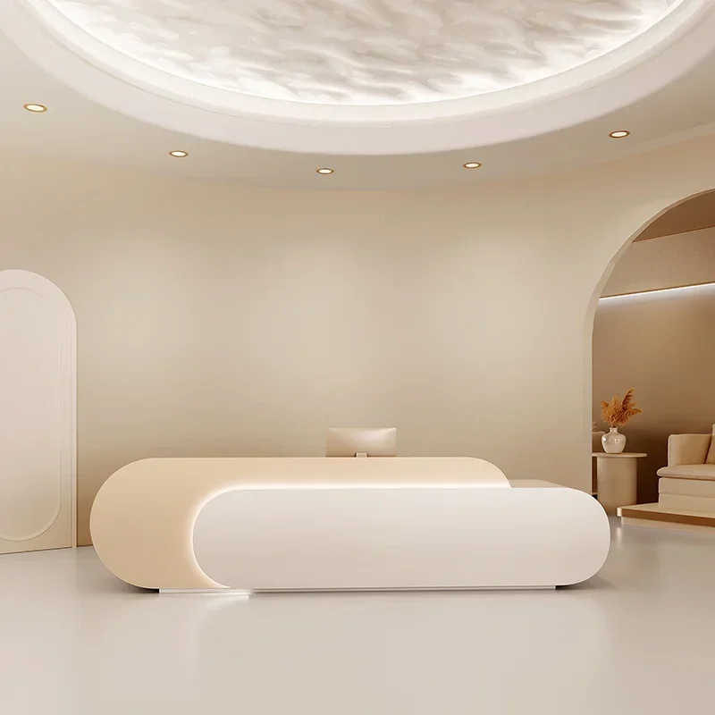 Cream Style Beauty Salon Recep - огляд і ціна Office Furniture Store