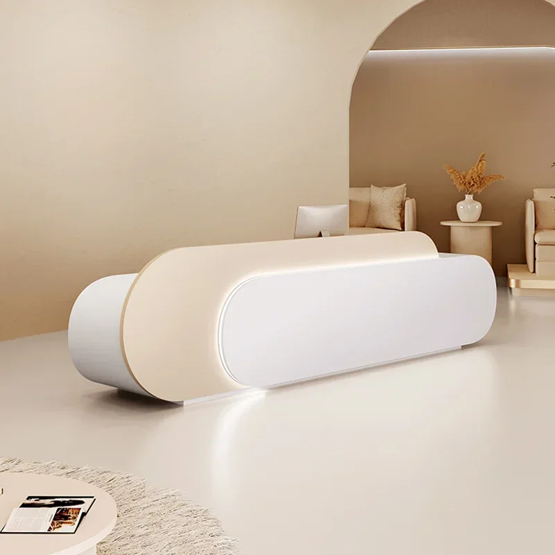 Cream Style Beauty Salon Recep - огляд і ціна Office Furniture Store