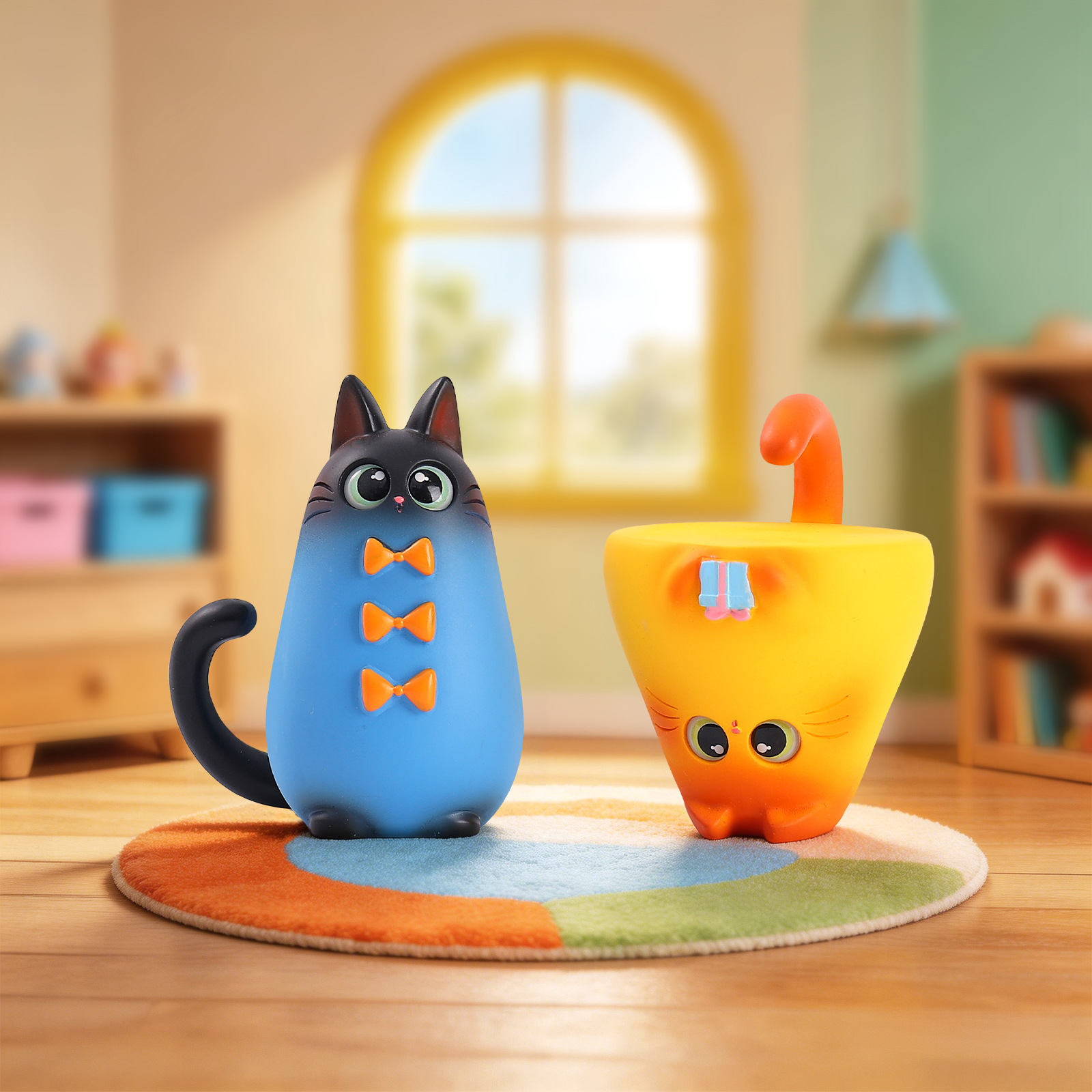 Blind Box Cat Figurine Resin C - огляд і ціна Office Furniture Ideas