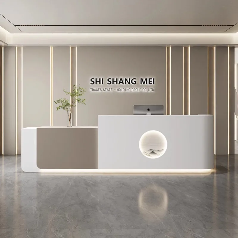 Nordic Cream Style Reception D - огляд і ціна Office Furniture Store