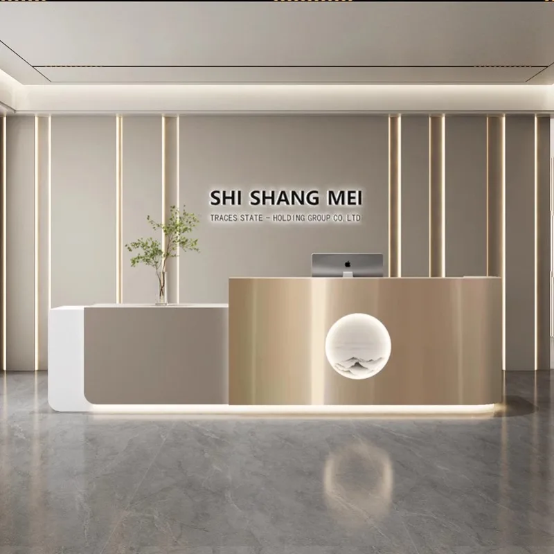 Nordic Cream Style Reception D - огляд і ціна Office Furniture Store