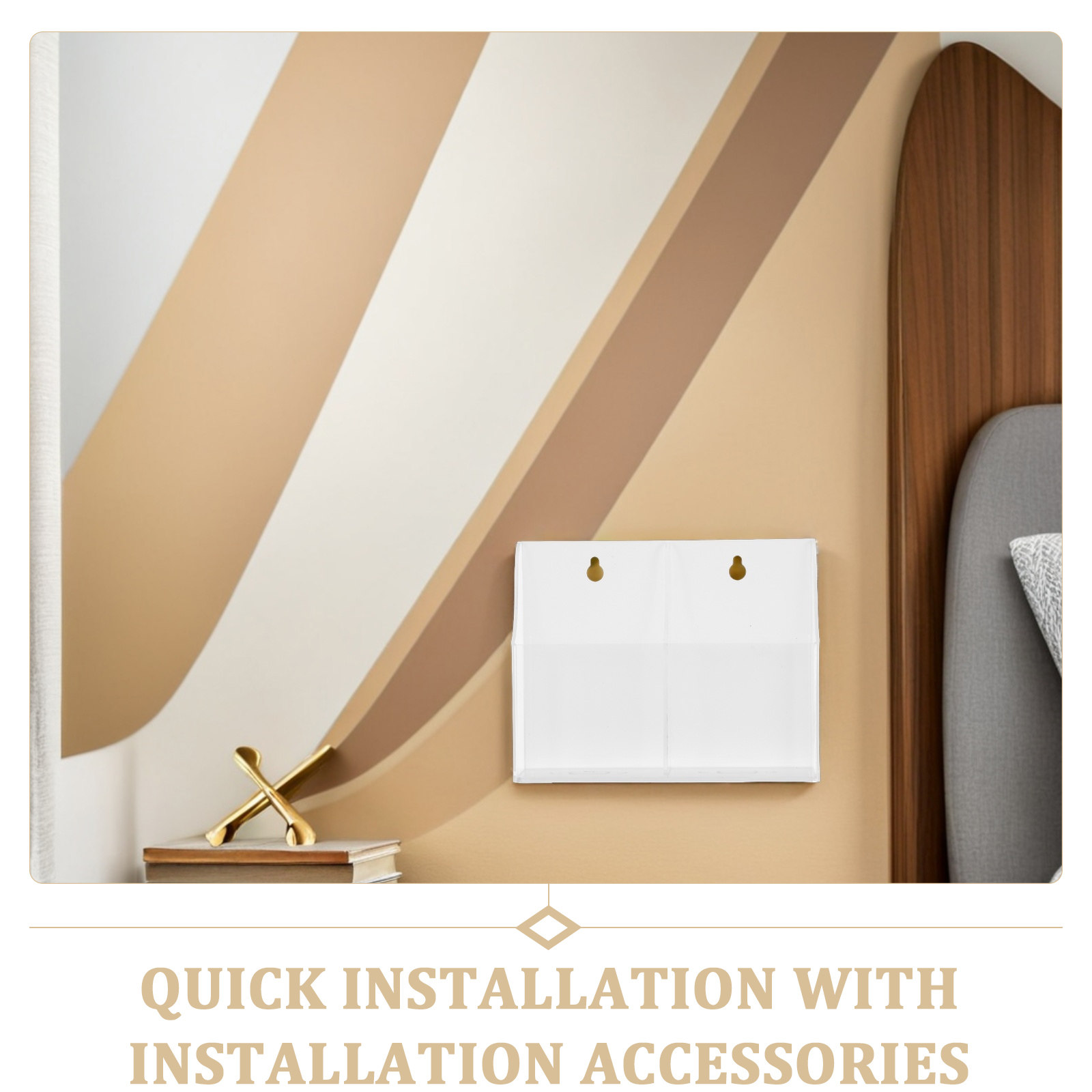 Wall Mounted Acrylic Transpare - огляд і ціна Wall Organizer Pocket