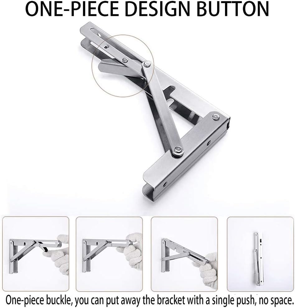2PCS Folding Bracket for Shelf - огляд і ціна Wall Mounted Desk Fold