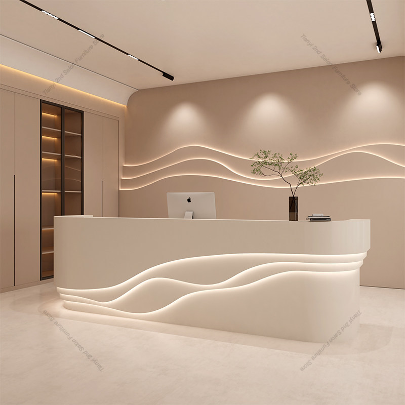 Nordic Cream Style Cashier Cou - огляд і ціна Office Furniture Store