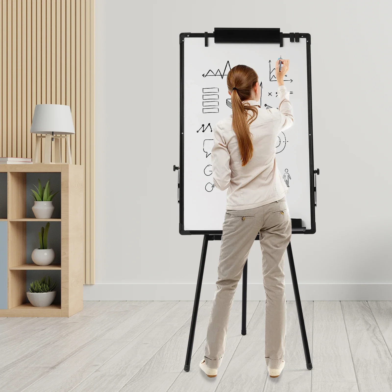 Stand White Board, 36 X 24Inch - огляд і ціна Whiteboard Easel Tripod